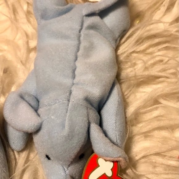 RARE RETIRED TY ORIGINAL Beanie Baby Peanut 1995 Errors - Picture 8 of 8